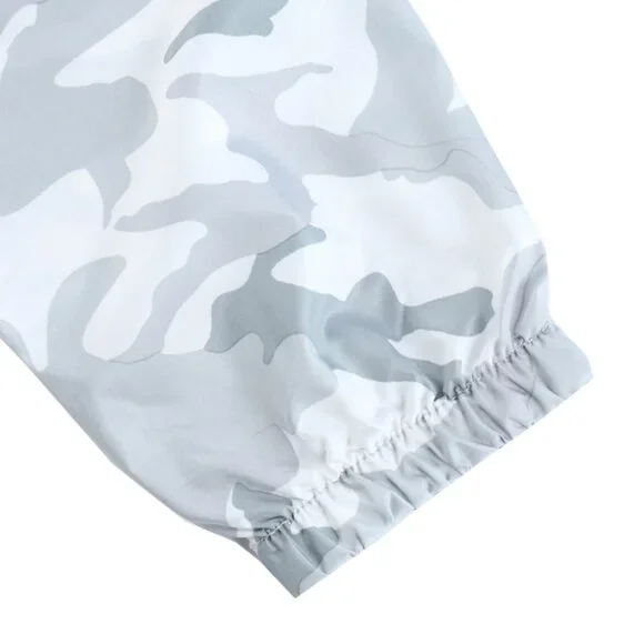 Men's Lightweight Camo Windbreaker Hooded Jacket Size XL - Picture 4 of 6